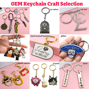 Wholesale Personalized Made Designer <strong>Luxury</strong> logo Gold Keyring Metal <strong>Key</strong> Chain Ring Custom logo Enamel Keychain - Product Image 6