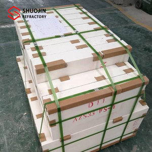 อิฐไฟร์เซอร์คอนคอรันดัมประสิทธิภาพสูงอิฐทนไฟเผาด้วย SiO2ขึ้นรูป - Product Image 6