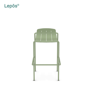 Kim loại phân ngoài trời thanh đồ nội thất nhôm <span class=keywords><strong>Bar</strong></span> ghế biệt thự sân vườn nhà hàng cà phê cửa hàng truy cập Tủ thanh cao phân - Product Image 2