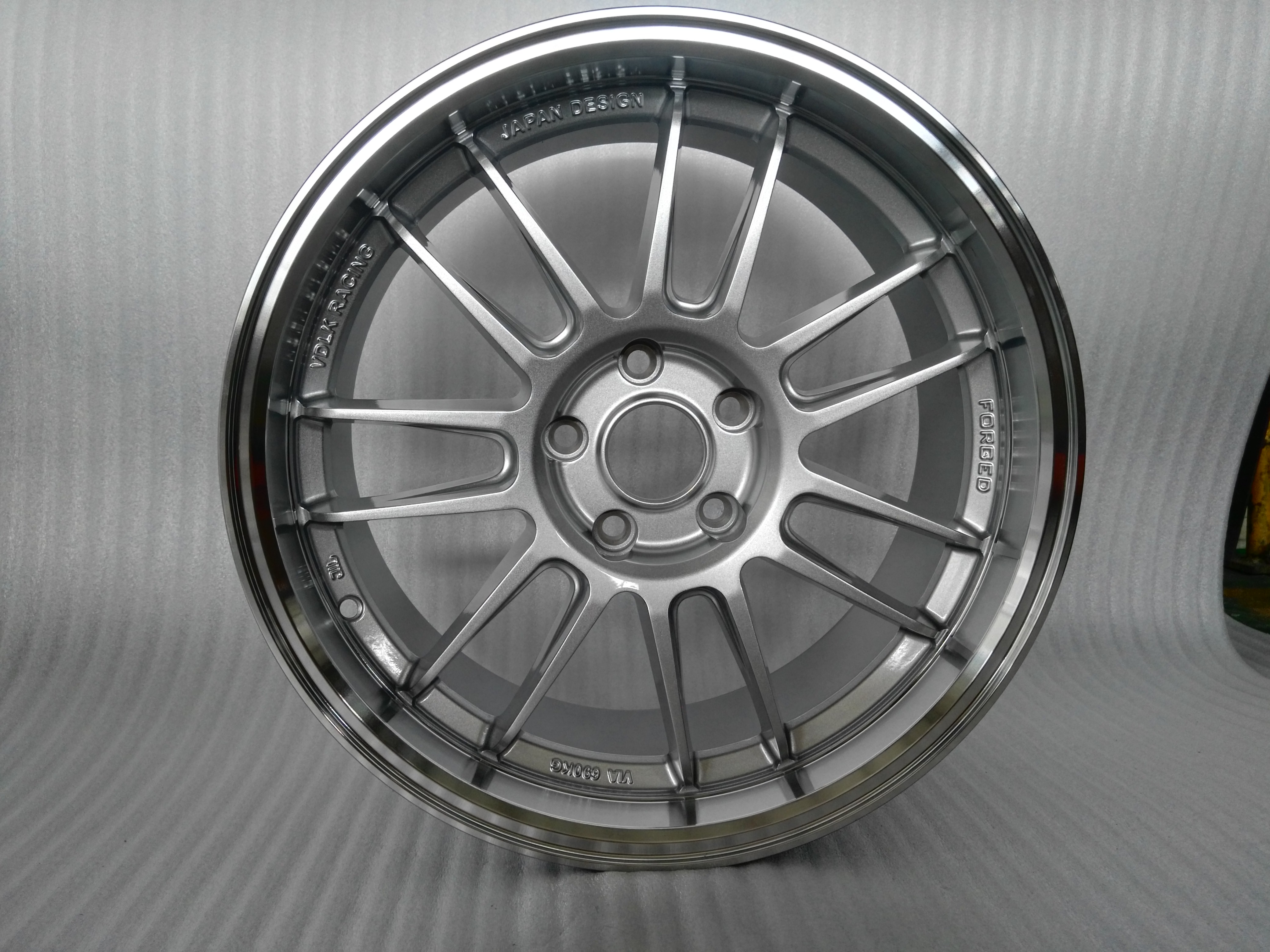 Silver beveled edges