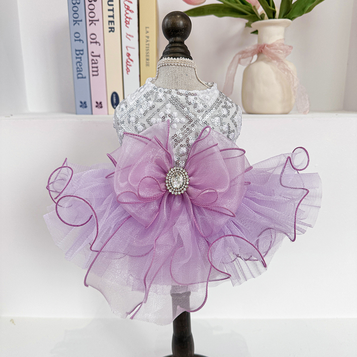 Dream fairy wedding dress - purple