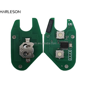 2 düğmeler PCB 434Mhz akıllı uzaktan anahtar Renault Renault 46 çip için Renault trafik usta Vivaro Movano Renault devre - Product Image 4