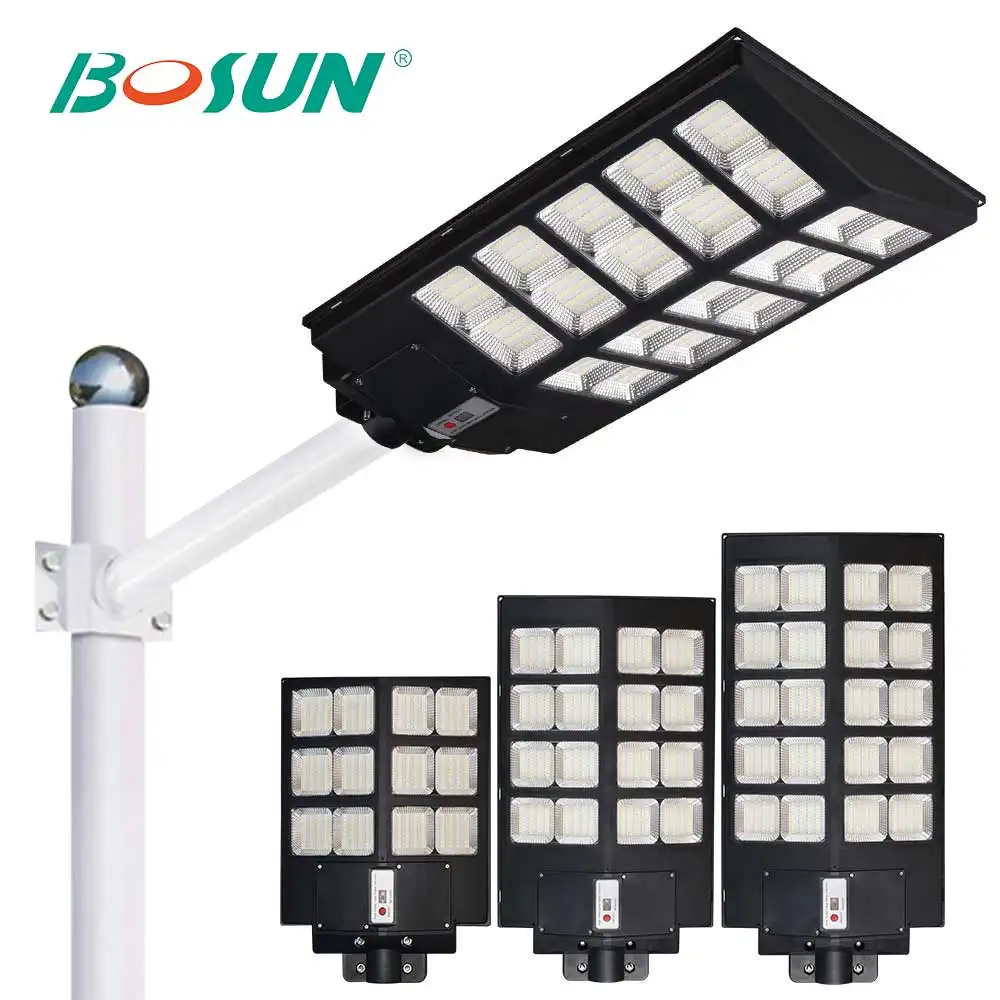Bosun IP65 apparecchio per illuminazione stradale impermeabile per esterni 20watt 40watt 60watt lampione a led integrato