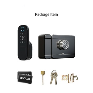 High-quality Waterproof Fingerprint Smart Door Lock Multiple Unlock Ttlock Tuya Electronic Intelligent Lock Rim Lock for Gates - Product Image 6