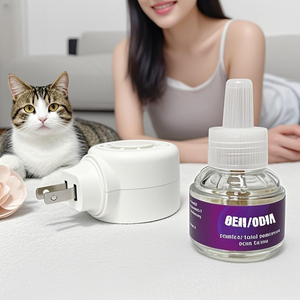 High Quality EU Plug Pet Calming Pheromone Diffuser Kit Factory Wholesale Cat Anxiety Relief Safe <strong>Use</strong> - Product Image 4