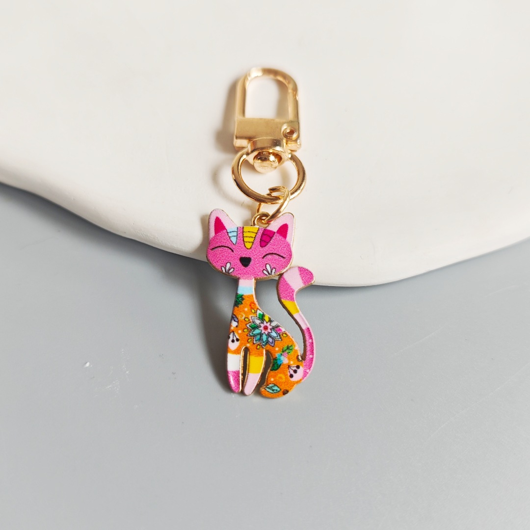 Boucle de porte rose rouge