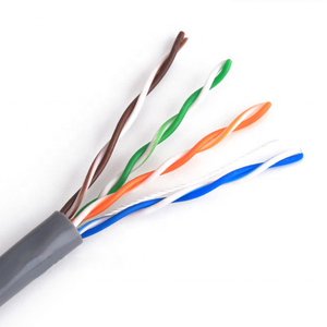 OEM Gigabit Daten übertragungs netzwerk Cat5e Cat5 UTP-Kabel Massiv kupfer CCA 24awg PVC 305M Cat5 Cat5e Kabel Kommunikation kabel - Product Image 2