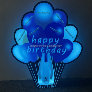 Richshining Tùy Chỉnh Điều Khiển Từ Xa Bóng Bay Sinh Nhật Chai Hiển Thị Trình Chủ Cho Ktv Home Wedding Party - Product Image 2