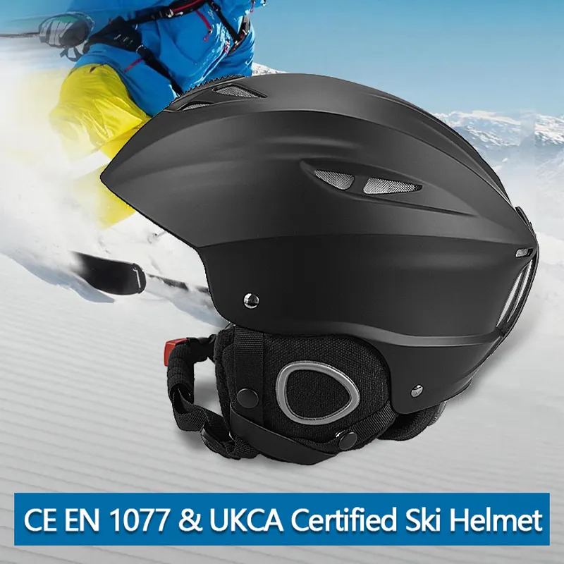 Adult Ski Snowboard Helmet for Men Women Custom Logo UKCA CE Certified Snow Helmet Snowboarding Skiing Helmet for Winter Sports