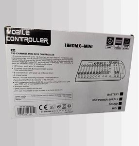 Universal DMX512 Controller 192 DMX512 Bühnen-DJ-Licht-Controller 240 verschiedene Szenenkonsole anwendbar auf 3-Pin-DMX-Kabel - Product Image 6