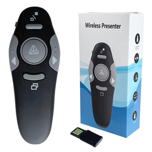 2.4G Laser senza fili Presenter telecomando PPT presentazione PowerPoint Clicker luce Laser rossa presentazione puntatore Laser - Product Image 1