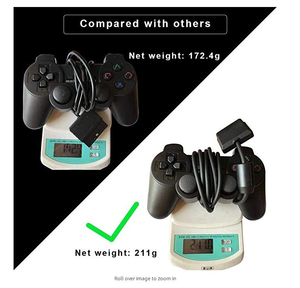 Kabel gebundenes Gamepad Joypad-Zubehör für PS2-Gamecontroller für PS2-Joysticks und-Controller - Product Image 2