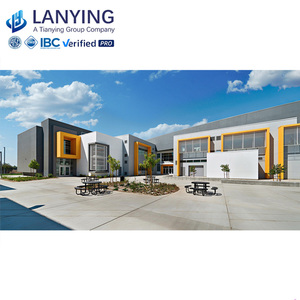 Modern Industrial Design Steel Structure Prefab Factory Building Easily Assembled Workshop/Warehouse Metal Shed - Product Image 1