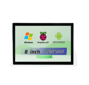 Pantalla táctil de monitor LCD IPS de 8 pulgadas con Raspberry Pi3 Pi4 Pi 4 4B Kit de pantalla de sensor TFT 1280x800" - Product Image 1