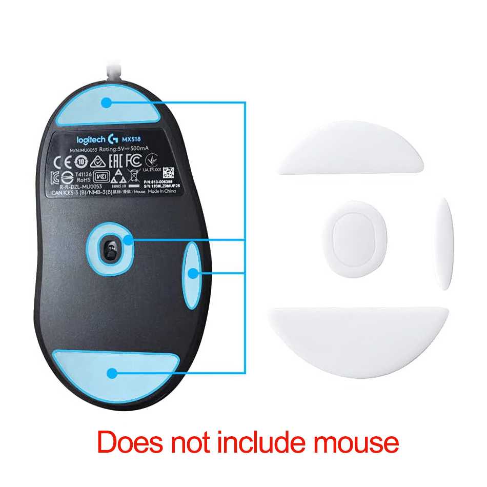 Blanc pour Logitech MX518