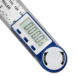 1個デジタル角度検出器スケール適切な木工測定ツール高精度多機能ツール - Product Image 2