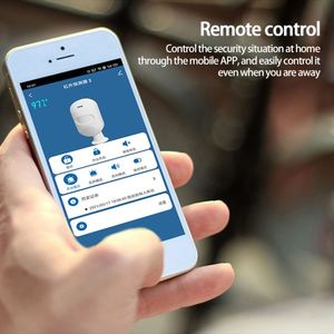 Sensor de movimiento Tuya Wifi PIR, Sensor de presencia humana de vida inteligente, Sensor de detección de movimiento Tuya con Control remoto - Product Image 6