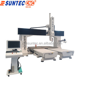定制5轴数控路由器1500x3000 atc 2500x6000两头5轴数控路由器 - Product Image 6