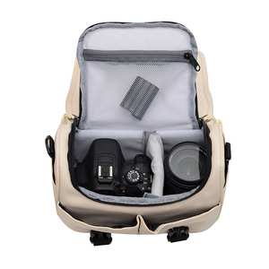 Bảo vệ không thấm nước lớn kaki SLR DSLR Túi máy ảnh không thấm nước với 2 phân vùng - Product Image 1