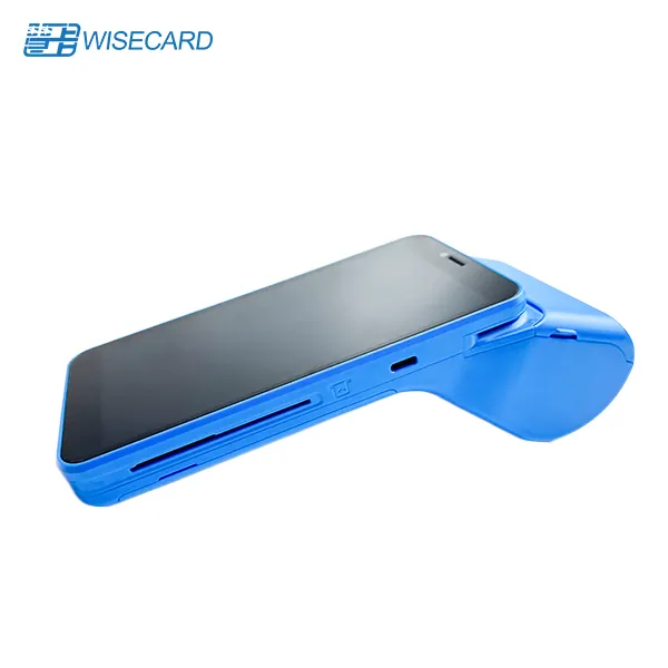Papierrollen 5 Zoll Touchscreen Handheld Pos Terminal T80 Android PDA Maschine NFC tragbare Mini-Code-Scanner