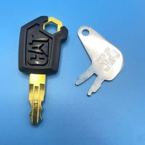10個5P8500 + 8H5306イグニッションキーとパワースイッチキーフィットキャタピラーショベルCAT重機キー用 - Product Image 1