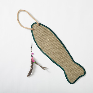 <strong>Cat</strong> Scratching Toy with <strong>Catnip</strong> in Fish Style - Product Image 1