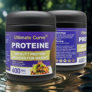 OEM büyük kalça doğal takviyesi popo ve kalça eğrisi artırıcı ganimet güçlendirici büyük popo 400g Protein tozu - Product Image 3