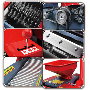 Ev sığır ve koyun yetiştiriciliği için çim öğütücü ve parçalayıcı, ıslak ve kuru çift amaçlı çim kesici, çok fonksiyonlu kırıcı - Product Image 4