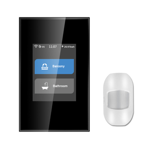 PIR Human <strong>Motion</strong> <strong>Sensor</strong> <strong>LCD</strong> Smart Switch <strong>with</strong> Human radar Two Gang 3 Way <strong>WiFi</strong> Switch Support <strong>with</strong> Tuya Homekit Google Alexa - Product Image 6