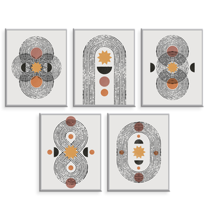 Tóm tắt thiết lập vải trang trí bức tranh trang trí vải tường nghệ thuật - Product Image 1