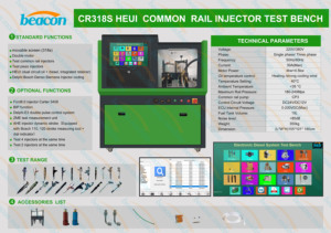 Beacon Machine Diesel <strong>Testing</strong> Equipment Diesel Injector <strong>Tool</strong> Diesel Test Common Rail CRDI Injector Tester CR318S - Product Image 4