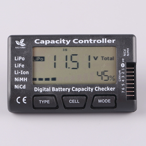 CellMeter7 V2 con función de equilibrio Comprobador de capacidad de batería digital medidor de voltaje para LiPo/LiFe/Li-ion 2-7S 0.001V - Product Image 1