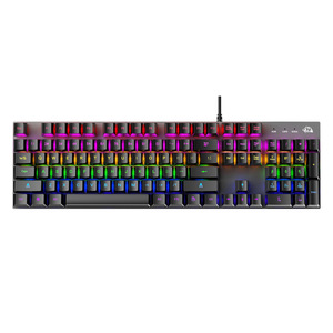 Free Wolf K1 Mechanical <strong>Keyboard</strong> 104-Key Green Axis Notebook Desktop <strong>Computer</strong> Gaming <strong>Keyboard</strong> - Product Image 2