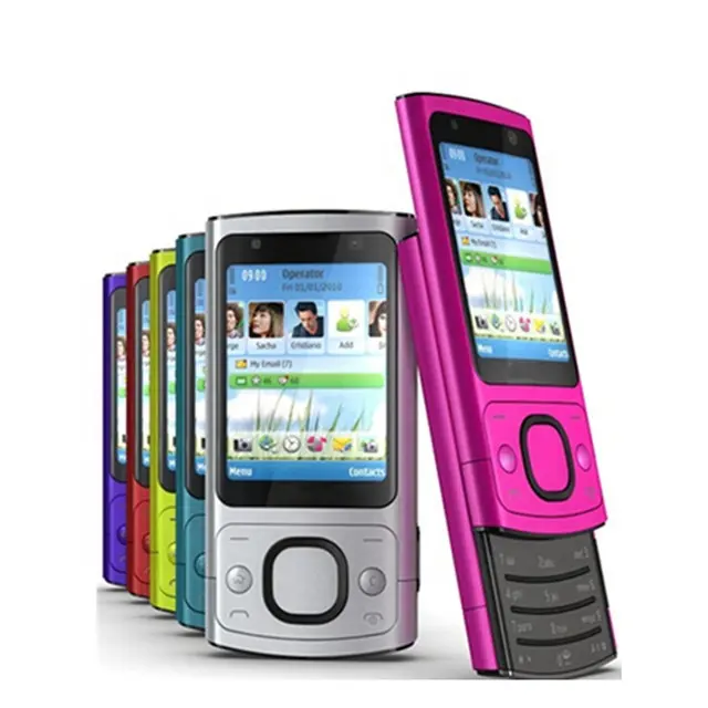 Ücretsiz kargo orijinal ucuz kaymak 6700 slayt 6700 S Nok FM 3G için Unlocked klasik mobil cep telefonu ahize Post tarafından
