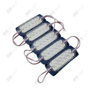 12V enjeksiyon LED modülü 12leds DC12V su geçirmez IP67 beyaz kırmızı yeşil mavi RGB Mini Smd kalıp modülü için işareti reklam - Product Image 6