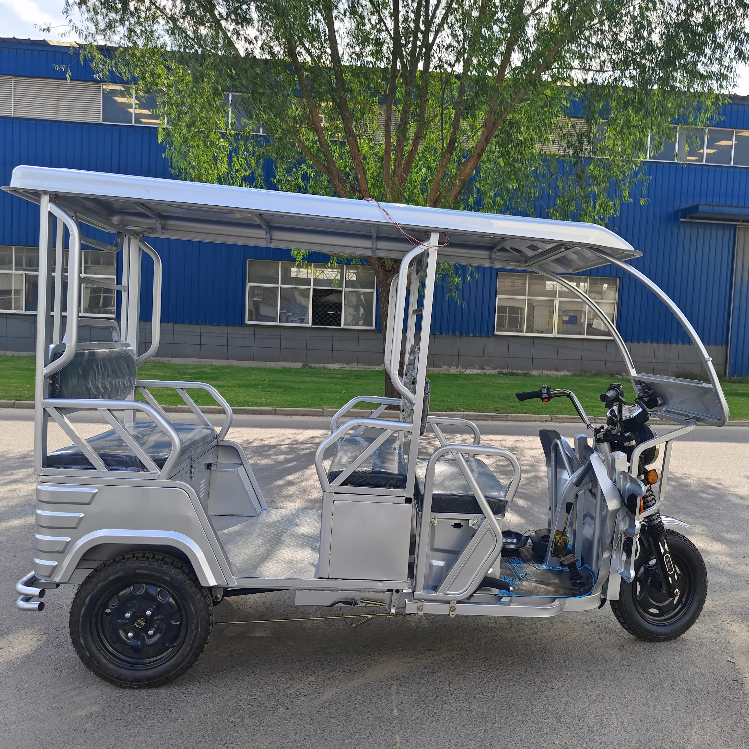 2023 üç tekerlekli elektrikli üç tekerlekli bisiklet 3 Wheeler Tuk motosiklet lityum pil ile Chang li Bajaj