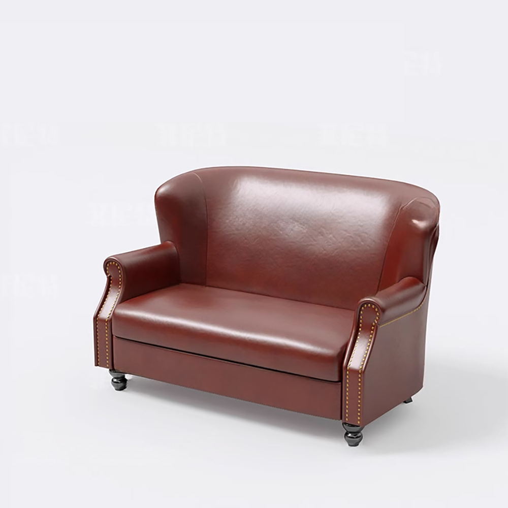 Deux personnes assises sur le canapé