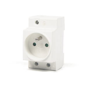 AC30 3pin ราง Din Modular ซ็อกเก็ตสากลหลายเบ้าเสียบปลั๊กไฟฟ้าเต้าเสียบ10A/16A สารหน่วงไฟ - Product Image 4