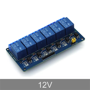 5V 12V 24V 6-Wege-Relaismodul für Arduino 6-Kanal-Relaismodul mit Optokoppler-Relais ausgang auf Lager - Product Image 3