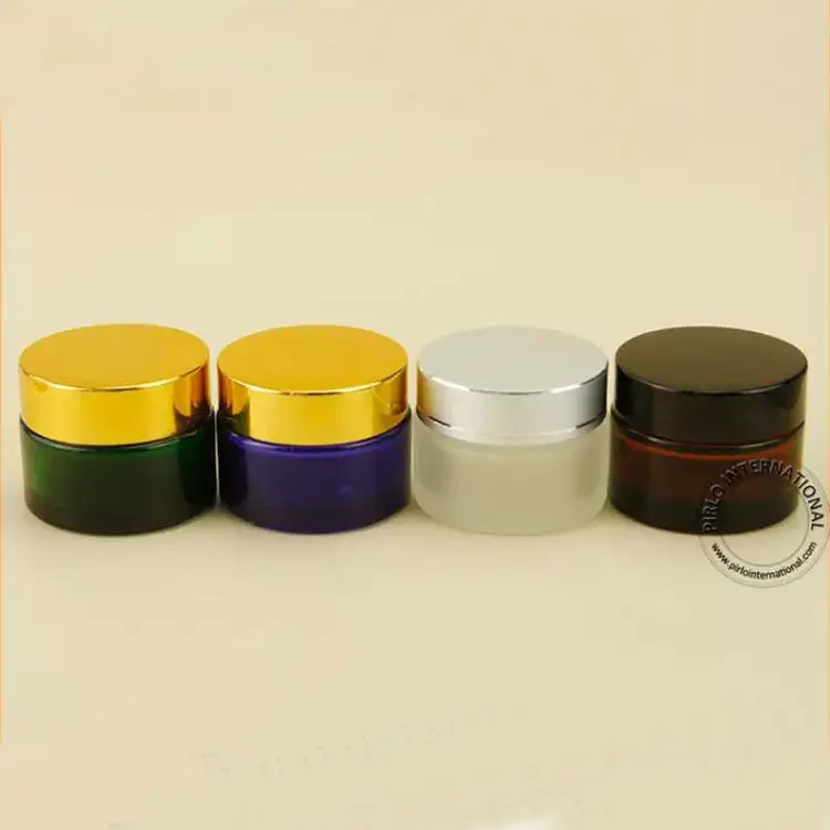 30g 50g pot de crème conteneur pots cosmétiques crème pour le visage emballage bouteille récipient en verre pour bougie masque de soin de la peau pommade