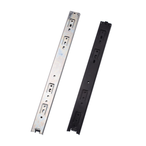 Tunosen Furniture Hardware Kitchen <strong>Drawer</strong> Channel Track Sliding Cabinet <strong>Drawer</strong> <strong>Slides</strong> Ball Bearing Cabinet <strong>Drawer</strong> <strong>Slides</strong> <strong>Rail</strong> - Product Image 1