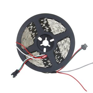 แถบไฟ LED 5050 WS2812B สีในฝันพิกเซลติดได้ RGB IC 60LEDs/M แถบไฟ LED บาร์ทีวี - Product Image 6