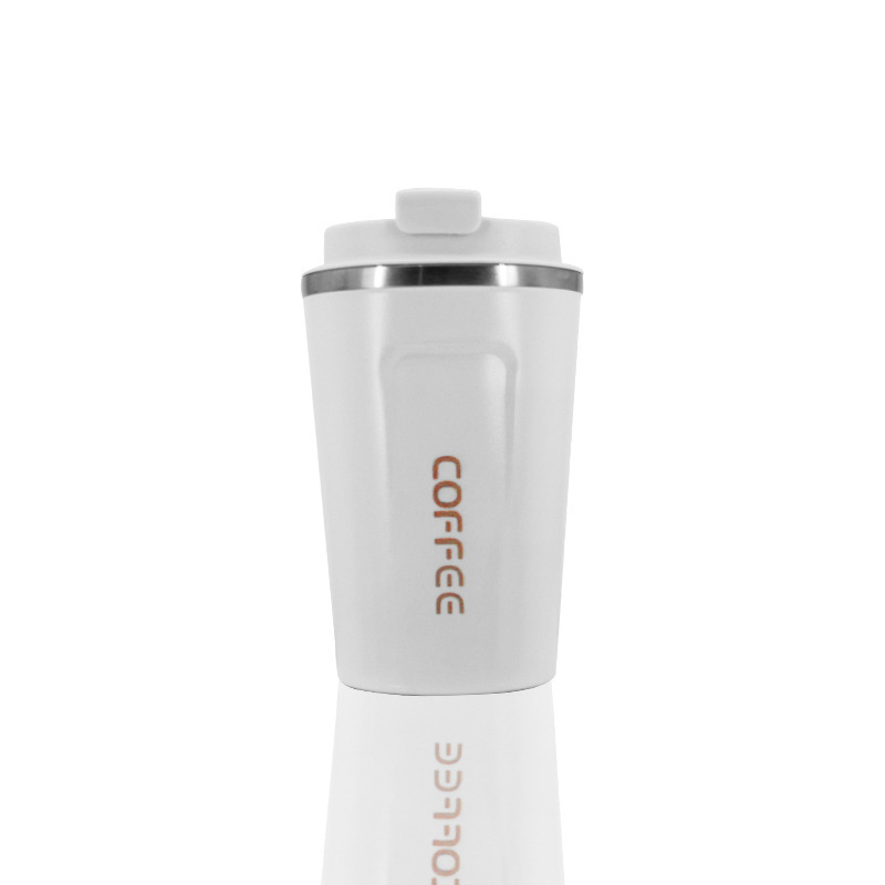 Taza de café blanca