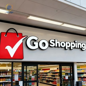 Дизайн вывески для ресторана, индивидуальный логотип, вывеска «Открыто» для бизнеса, наружная светодиодная вывеска с объемными буквами, светодиодный логотип для ресторана - Product Image 6