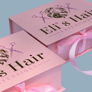 Flap biểu tượng tùy chỉnh gấp từ Hộp Quà Tặng khá Nữ Thần mô hình Tóc Giả bao bì hộp Vòng Cổ Vòng trang sức bao bì gửi thư hộp - Product Image 6