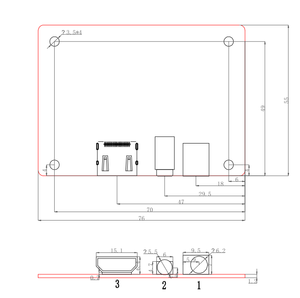RTD2556 V1.0 Replacement Driver Board FHD <strong>LCD</strong> <strong>Controller</strong> Board 1920*1080 Support with EDP Signal <strong>Input</strong> Powr 12v <strong>Input</strong> - Product Image 4