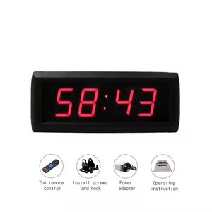Portatile 1.8 pollici digitale conto alla rovescia conto conto alla rovescia Timer personalizzato orologio funzione di cronometro per lo studio per la Back School soggiorno appeso - Product Image 6