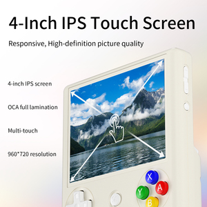 Anbernic เกมคอนโซลมือถือ RG406V แอนดรอยด์13ระบบเกมย้อนยุค OLED 4.0 "หน้าจอสื่อสาร Wi-Fi เล่น PS2 PSP 3DS - Product Image 3