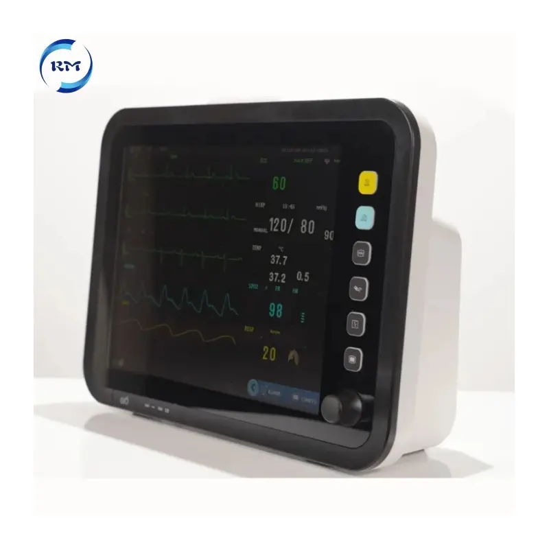 Monitor de signos vitales multiparamétrico de alta calidad CE SpO2 Monitor de presión arterial cardíaca