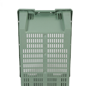High Quality <strong>Stack</strong> <strong>Nest</strong> <strong>Crates</strong> Stackable Plastic Fruit <strong>Crates</strong> Mesh Nestable Box - Product Image 6